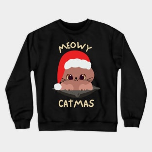 Meow Catmas Crewneck Sweatshirt